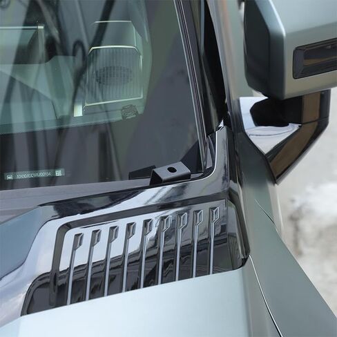 بالنسبة إلى Hummer EV Accessories Hood Light Mount Brackets ، أقواس الخفيفة الخفيفة الأمامية A-Pillar LED Mounts LED Cube Work Light Bods متزايدة بين قوسين متوافقة مع Hummer EV 2024+ (أسود) in Saudi Arabia