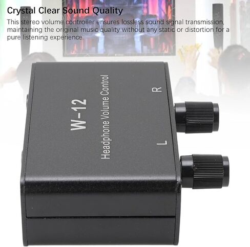 3.5mm 6.35mm Stereo Volume Controller, Audio Volume Control Attenuator, 1/4 Inch 1/8 Inch Inline Volume Control Headphones Volume Attenuator for Interference Isolation in Saudi Arabia