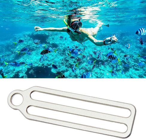 Scubas Diving Slide Fixing Buckle Stoppers Dive Weight Belts Slide Keeper Webbing Harness Belts Retainers in Saudi Arabia