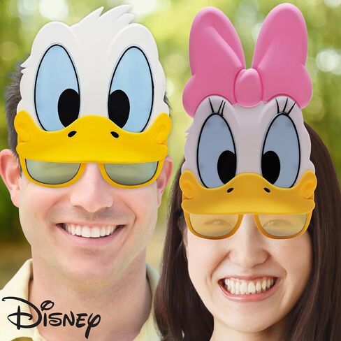 نظارات شمسية للأولاد من Sun-Staches، هدايا فورية للحفلات التنكرية UV400، أزرق، مقاس واحد أمريكي in Kuwait