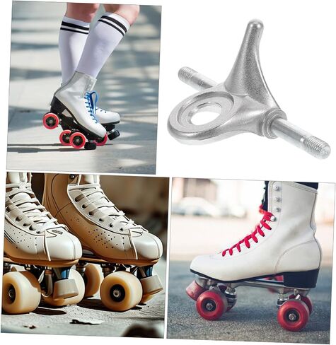 Toyvian Skate Plate Components Aluminum Alloy Roller Trucks Stoppers Easy Assembly Skate Parts for in Saudi Arabia