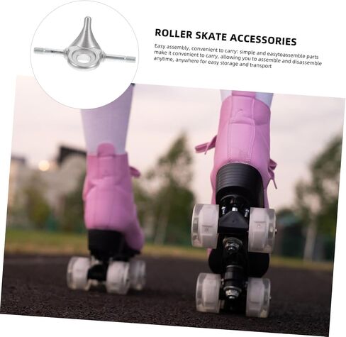 Toyvian Skate Plate Components Aluminum Alloy Roller Trucks Stoppers Easy Assembly Skate Parts for in Saudi Arabia
