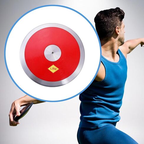 1.5kg Nylon Throwing Fitness Easy to Grip Training Equipment with Steel Rim and Center for Practice Summer Camp in Saudi Arabia