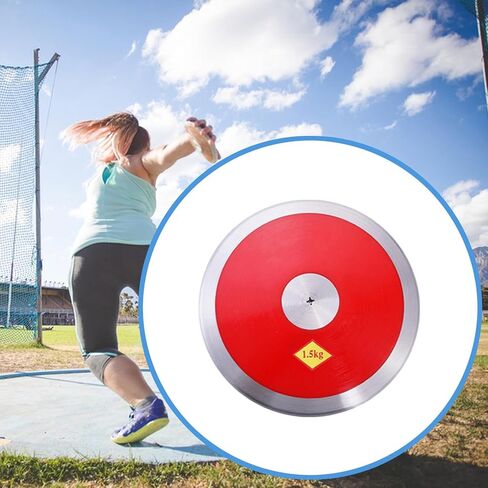 1.5kg Nylon Throwing Fitness Easy to Grip Training Equipment with Steel Rim and Center for Practice Summer Camp in Saudi Arabia