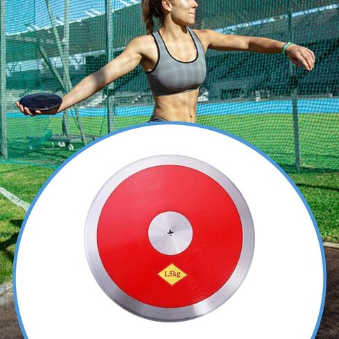 1.5kg Nylon Throwing Fitness Easy to Grip Training Equipment with Steel Rim and Center for Practice Summer Camp in Saudi Arabia