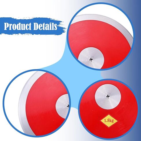 1.5kg Nylon Throwing Fitness Easy to Grip Training Equipment with Steel Rim and Center for Practice Summer Camp in Saudi Arabia