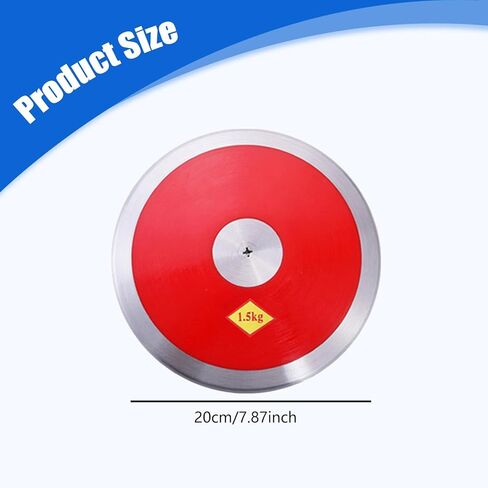 1.5kg Nylon Throwing Fitness Easy to Grip Training Equipment with Steel Rim and Center for Practice Summer Camp in Saudi Arabia