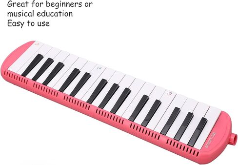 32 Keys Melodica, Portable Mouth Piano Tone Organ with Mouthpiece Musical Education Instrument for Begginers () in Saudi Arabia