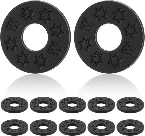 SHENLIU 12Pcs Guitar Strap Lock, Silicone Strap Locks, Guitars Straps Holder Straps Locks Electric Guitars, Guitar Button for Protector No Modifications or Hardware in Saudi Arabia