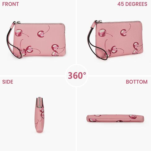 Small Wristlet Purse Wristlet Wallet For Women Trendy Pu Leather Clutch Designer Evening Purse in Kuwait