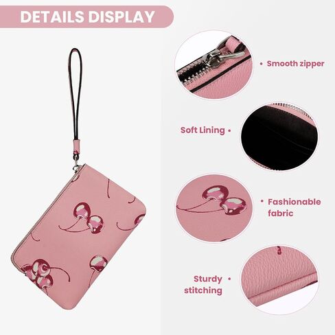 Small Wristlet Purse Wristlet Wallet For Women Trendy Pu Leather Clutch Designer Evening Purse in Kuwait