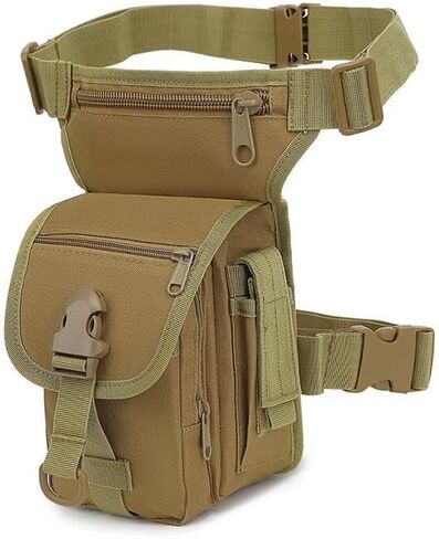 Waterproof Motorcycle Thigh Bag for Men Women - Drop Leg Bag with Adjustable Strap,Thigh Pack for Riding, Outdoor Sports, and Travel - Secure Leg Bag for Phone, Wallet, and Essentials in Kuwait