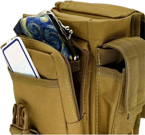 Waterproof Motorcycle Thigh Bag for Men Women - Drop Leg Bag with Adjustable Strap,Thigh Pack for Riding, Outdoor Sports, and Travel - Secure Leg Bag for Phone, Wallet, and Essentials in Kuwait
