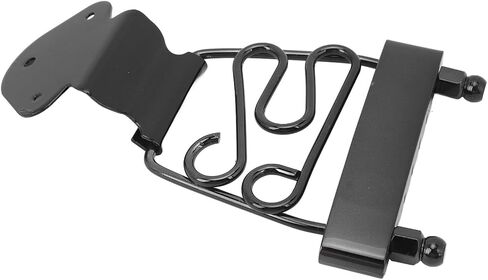Trapeze Tailpiece Adjustable Height Rusts Resistant Metal Polished Silver Finish for Archtop Jazz Guitars Easy Installation (Black) in Saudi Arabia