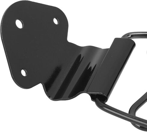 Trapeze Tailpiece Adjustable Height Rusts Resistant Metal Polished Silver Finish for Archtop Jazz Guitars Easy Installation (Black) in Saudi Arabia