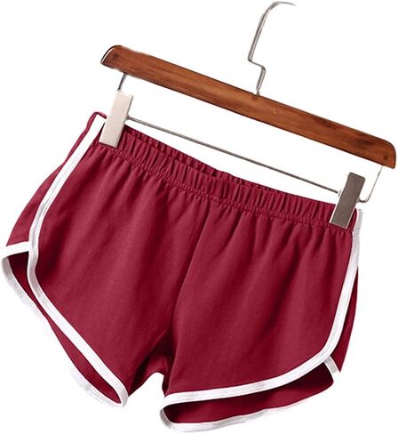 3 Pack Shorts for Women Summer Casual High Waisted Dolphin Workout Gym Running Athletic Sports Shorts Lounge in Saudi Arabia