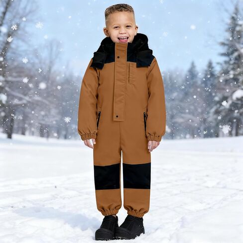 Girls and Boys Snow Suits One Piece Waterproof Windproof Winter Outdoor Overalls Snowboarding Ski Suits in Saudi Arabia