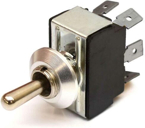 Carling On/Off/On Boat Toggle Switch | 6 Spade 10A 250VAC / 15A 125VAC in Saudi Arabia