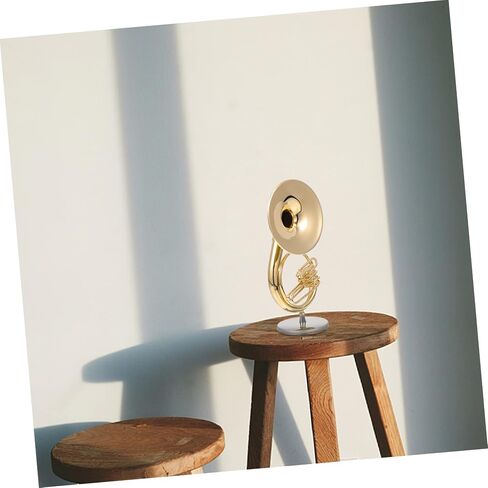 BESPORTBLE Unique Realistic Sousaphone Instrument Model Miniature Gold Desktop Decoration in Saudi Arabia