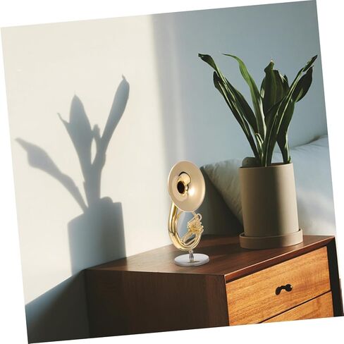BESPORTBLE Unique Realistic Sousaphone Instrument Model Miniature Gold Desktop Decoration in Saudi Arabia