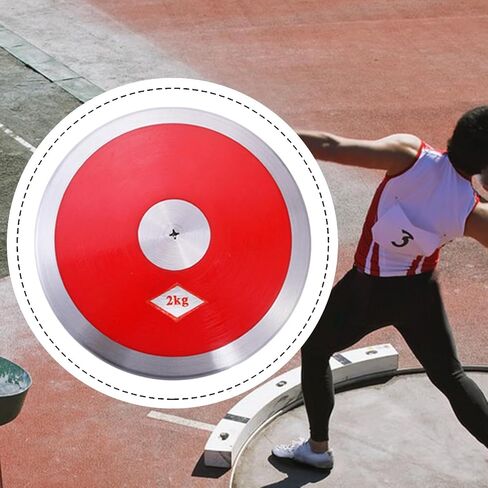 Sports Training Nylon Steel Track Throw Practice Equipment Throwing Suitable for Men Boys School Athletic Events 2kg in Kuwait
