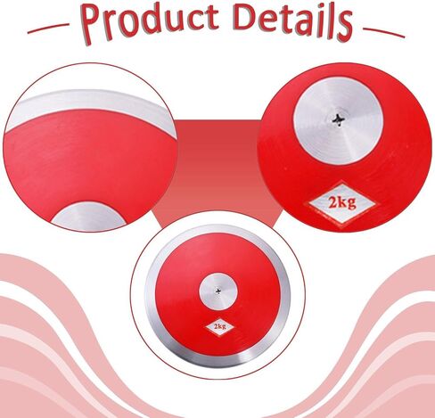 Sports Training Nylon Steel Track Throw Practice Equipment Throwing Suitable for Men Boys School Athletic Events 2kg in Kuwait