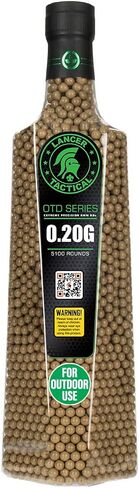 لانسر تكتيكي Airsoft Outdoor BBS Premium مصقول 6 مم - 5,100 عدد متوافق مع المجال الخارجي in Saudi Arabia