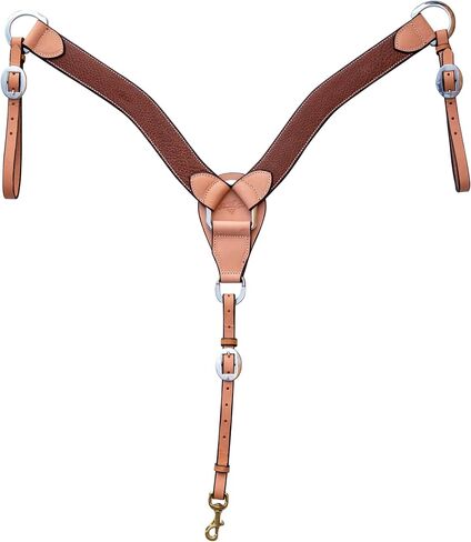 Professional's Choice Tan Bison Breast Collar in Saudi Arabia
