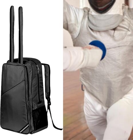 Fencing Backpack Fencing Storage Bag Reliable Large Capacity for Fencers Sports Handbag in Saudi Arabia