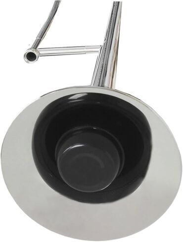 Professional Tenor Trombone Mute Abs Semi-closed Silencer Accessory for Quiet Practice Lightweight Dark-colored Trombone Dampener for Sound Attenuation and Easy Random Color in Saudi Arabia