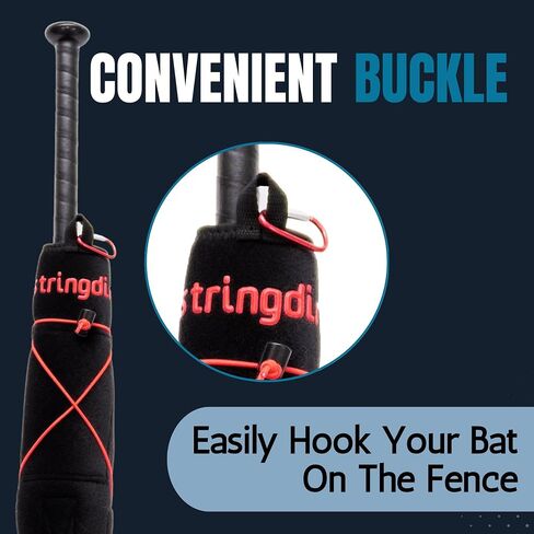 كم تدفئة مضرب البيسبول والكرة اللينة من Stringdinger - متوافق مع أربعة خيارات لتدفئة اليد، ويحافظ على اتساق الضرب في الطقس البارد، ويقلل من اللدغة ويمنع الضرر - ملحقات الضرب in Saudi Arabia