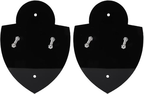 Yosoo Health Gear Stable and sturdy design, Wall Hanging Sword Rack Showcase, Acrylic Sword Stand for Game Rooms, Offices, Garages, Ideal for Swords, Axes in Saudi Arabia