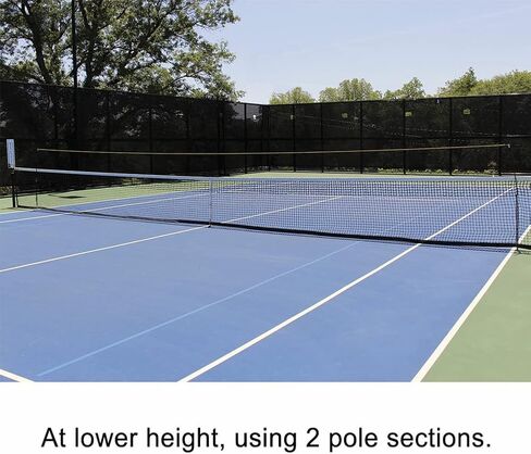 Travel Airzone Net - Tennis Training Aid | Ultra-Portable, Lightweight & Compact | Bag Included | Adjust up to 8 Ft | Quick & Easy Assembly No Tools Needed | Great for Players and Coaches in Saudi Arabia