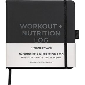 Workout and Nutrition Log – 12 Week Fitness Tracker, Workout Log Book, Gym Planner, and Food Journal for Men & Women | Daily Exercise, Diet, Weightlifting, and Nutrition Log in Saudi Arabia