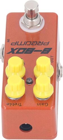Pilipane B Box Preamp Pedal Mini Single Effect with Overdrive Function Electric Guitar Replacement Parts Accessories in Saudi Arabia