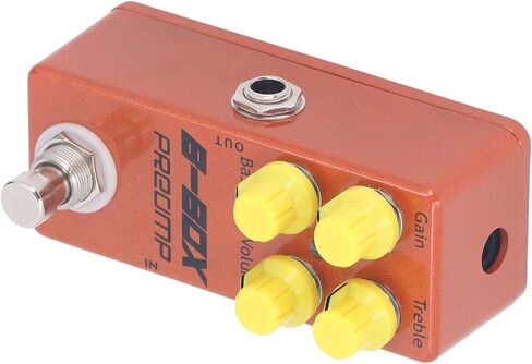 Pilipane B Box Preamp Pedal Mini Single Effect with Overdrive Function Electric Guitar Replacement Parts Accessories in Saudi Arabia