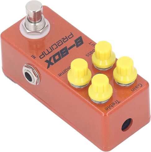 Pilipane B Box Preamp Pedal Mini Single Effect with Overdrive Function Electric Guitar Replacement Parts Accessories in Saudi Arabia
