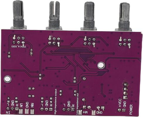 Eujgoov Three TINE5532 Chips Mute On Off Circuit Reverse Polarity Protection for Sound Equipment Connections Preamplifier Volume Control Board in Saudi Arabia
