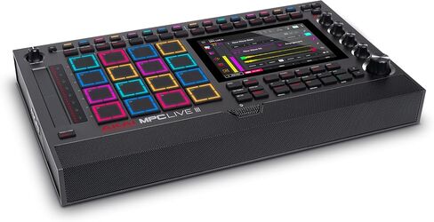 Akai Professional MPC Live III Standalone Portable Music Production Center with MPCe Pads, Sequencer, Touchscreen, Mic, Stereo Monitors, Audio Interface, Wi-Fi, Bluetooth, Battery, Touchstrip in Saudi Arabia