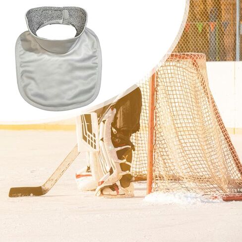 معدات حماية للرقبة للهوكي على الجليد، مقاومة للخدش، طوق حارس المرمى لحماية الحلق، للأطفال in Kuwait