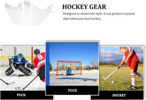 HEMOTON Ice Hockey Goalie Helmet Face Guard Protective Gear for Goalkeepers Anti-Fog Lightweight Carbon Fiber Suitable for Youth and Adults Ice Rink Safety Equipment in Saudi Arabia