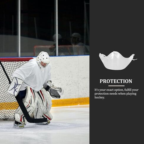 HEMOTON Ice Hockey Goalie Helmet Face Guard Protective Gear for Goalkeepers Anti-Fog Lightweight Carbon Fiber Suitable for Youth and Adults Ice Rink Safety Equipment in Saudi Arabia