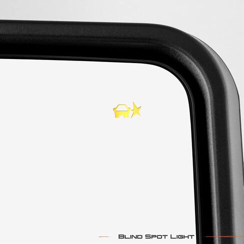 AKKON - Fits 2019-2022 Chevy Silverado 1500 Power Heated Manual Folding Towing Mirror w/LED Turn Signal+ Clearance Lamp in Saudi Arabia