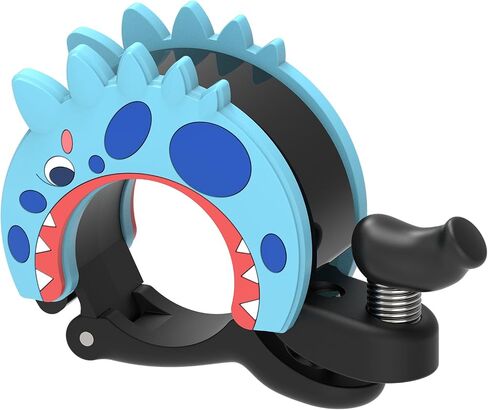 Bike Bell for Kids Dinosaur,110dB Loud, Fits 22.2-25.4mm Handlebars, Mountain/Road Bike & Scooter Safety for Boys Girls in Saudi Arabia