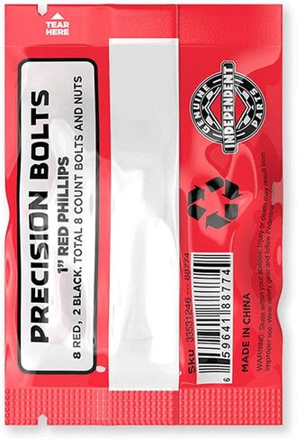 INDEPENDENT Trucks Skateboard Hardware Blk/Red + Tool + Risers + ABEC 5 Bearings in Saudi Arabia