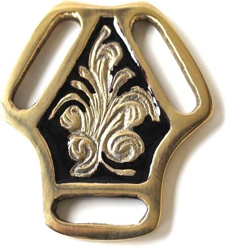 CHALLENGER Horse Tack Brass Bridle Breast Collar Martingale Center 5821 in Saudi Arabia