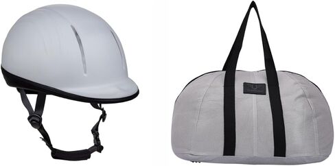 TuffRider Starter Equestrian Horse Riding Helmet with Mesh Helmet Bag with Assorted Color in Saudi Arabia