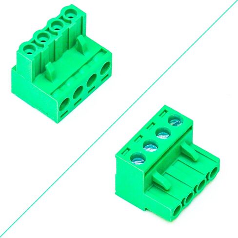 Tcenofoxy 5.08mm 2/3/4/5/6/7/8/9/10/11/12/13/14/15/16/18/20/24 PIN PHONIX CONNECTION PCB TREMINAL COLLENT in Kuwait