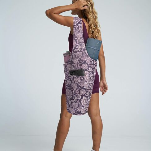 Yoga Mat Bag Yoga Tote Bag with Large Pocket and Zipper Pocket Yoga Mat Bag Carrier Fit Most Size Mats and All You Stuff in Saudi Arabia