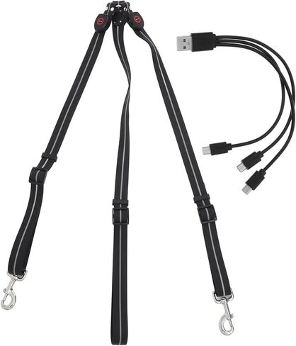 Garneck Led حزام الفروسية مضيئة لوحة صدر الحصان الألوان عمر البطارية الطويل معدات ركوب الخيل نمط عشوائي in Saudi Arabia